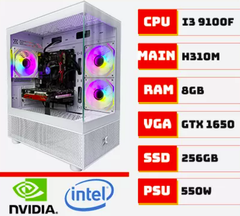  PC GAMING i3 9100F GTX 1650 | RAM 8GB | SSD 256GB – TGPCGM007 