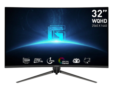 Màn hình MSI Gaming G32CQ5P(31.5 inch, IPS, 170Hz, 1 ms)