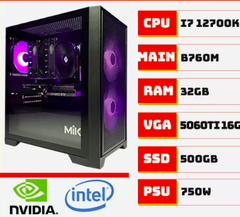  PC ĐỒ HỌA i7 12700K RTX 5060Ti 16GB | RAM 32GB | SSD 500GB – TGPCDH027 