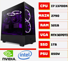  PC GAMING i7 13700K RTX 3070 Ti | RAM 32GB | SSD 1TB – TGPCGMN018 