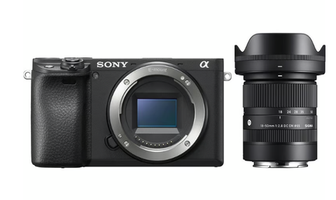 Sony Alpha A6400 Body + Sigma 18-50mm F2.8 DC DN for Sony