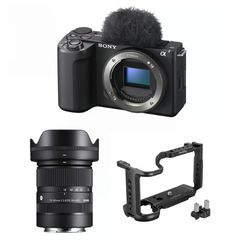  Sony ZV-E10 Mark II Body + Sigma 18-50mm F2.8 DC DN for Sony + SmallRig Cage for Sony ZV-E10 II 4867 