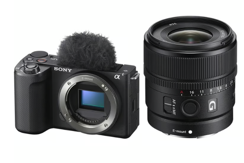 Sony ZV-E10 Mark II Body + Sony E 15mm F1.4 G