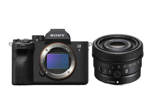 Sony Alpha A7 Mark IV Body + Sony FE 50mm F2.5 G