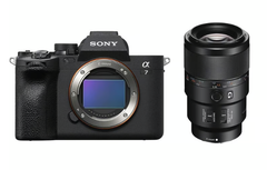  Sony Alpha A7 Mark IV Body + Sony FE 90mm F2.8 Macro G OSS 