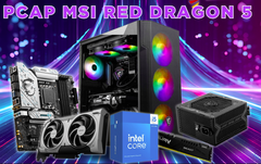  PCAP MSI RED DRAGON 5 ( I5 14400F - RTX 5060 Ti 8GB - 16GB RAM - 500GB SSD) 