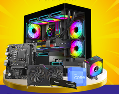  PC GAMING - PCAP Fury ( I3 12100F - RX 6500XT - 16GB RAM - SSD 250GB) 