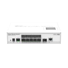  Switch 1 Cổng Gigabit   11 Cổng Quang Sfp Mikrotik Crs212 