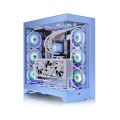  Case Thermaltake CTE E600 MX Hydrangea Blue 