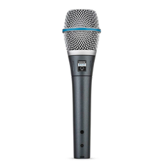  Microphone Condenser Supercardioid Cho Vocal Shure Beta 87A 