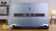  Đánh giá chi tiết MSI GE76 Raider: Thiết kế góc cạnh cùng hiệu năng khủng với Intel Core i9 thế hệ 11, card rời RTX 3080 