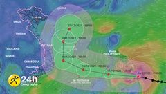  Cách xem đường đi của siêu bão Rai trên điện thoại và máy tính để bạn có những biện pháp phòng tránh phù hợp 