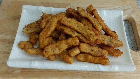 Cách làm chả nấm chiên giòn dai ngon siêu dễ làm chay mặn đều dùng được