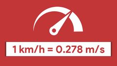  1 km/h bằng bao nhiêu m/s, mph, knot? Cách đổi km/h sang m/s chính xác nhất 