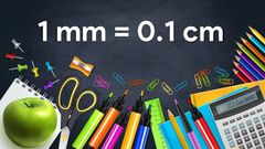  1 mm bằng bao nhiêu cm, m, mm, km, inch, pixel? Đổi 1 mm = cm 