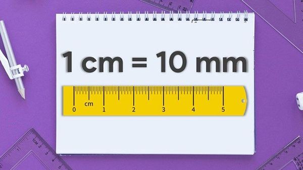 1 cm bằng bao nhiêu mm, m, mm, dm, inch, pixel? Đổi đơn vị cm