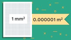  1 mm2 bằng bao nhiêu m2, cm2, ha, km2? Đổi 1mm2 