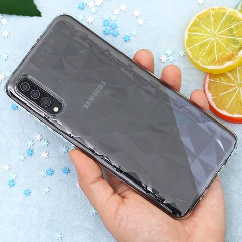 Ốp lưng Galaxy A30s Nhựa dẻo Slim TPU Jewel Pattern COSANO Nude