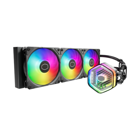 Tản nhiệt AIO Cooler Master MasterLiquid 360 Atmos ARGB Black