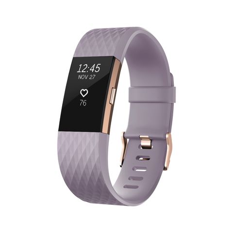 Vòng Tay Thông Minh Fitbit Charge 2 Lavender Rose Gold Chính Hãng