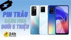  Chi dưới 5 triệu có liền điện thoại pin khủng 5000 mAh, tham khảo ngay những lựa chọn tốt nhất trong tầm giá tại Thế Giới Di Động 