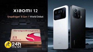 Xiaomi chính thức xác nhận Xiaomi 12 sẽ là dòng flagship đầu tiên trên thế giới sử dụng vi xử lý Snapdragon 8 Gen 1 mới nhất