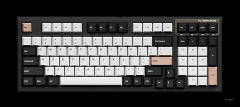 Bàn phím cơ FL-Esports FL980 CPS White