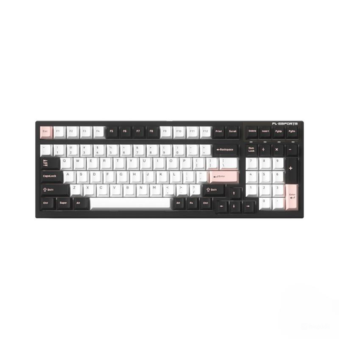 Bàn phím cơ FL-Esports FL100 CPM White Olivia