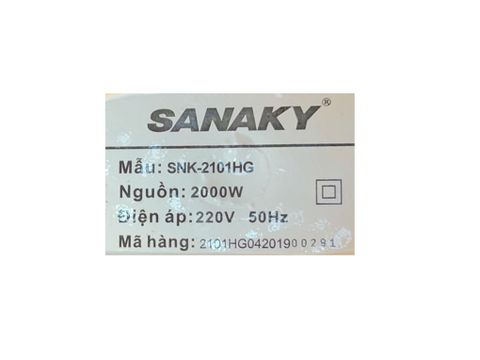 Bếp hồng ngoại Sanaky SNK-2101HG