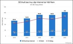  Số Lượng Truy Cập Internet Di Động Áp Đảo Mạng Thuê Bao Cố Định Tại Việt Nam 