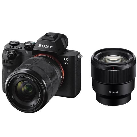 Máy Ảnh Sony Alpha Ilce-7m2k/ A7m2 Kit Fe 28-70mm + Fe 85mm F1.8