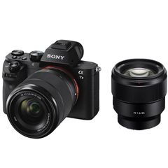  Máy Ảnh Sony Alpha Ilce-7m2k/ A7m2 Kit Fe 28-70mm + Fe 85mm F1.8 