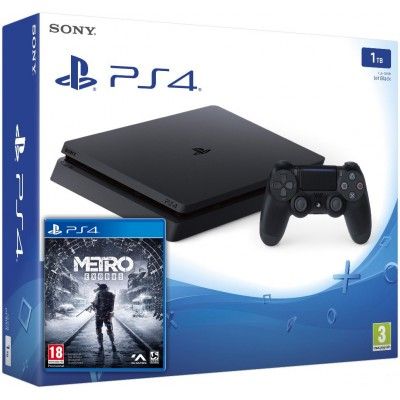Sony Playstation 4 Pro 1Tb - Metro Exodus