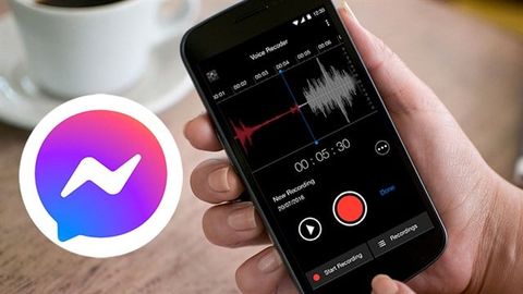 Cách gửi file ghi âm qua Messenger trên Android, iPhone