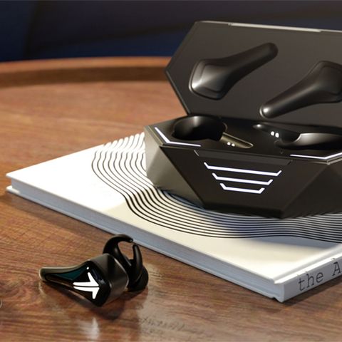 TAI NGHE SARAMONIC SR-BH60 TRUE WIRELESS GAMING - BLACK
