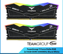  Ram Desktop TeamGroup T-Force Delta RGB 2x16GB DDR5 6000MHz 