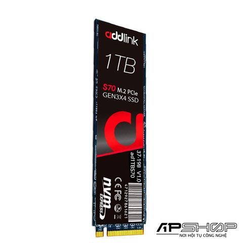 SSD Addlink S70 1TB M.2 PCI-E 3.0x4