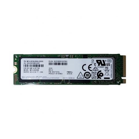 Ssd Samsung Pm981a 256gb M2 2280 Pcie Nvme Gen 3×4 Mzvlb256hbhq