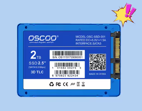 OSCOO 2.5 inch SSD 64GB