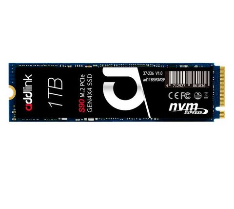 Ổ Cứng Ssd 1tb Addlink S90 Pcle Gen4x4 Tlc (nvme 1.3)