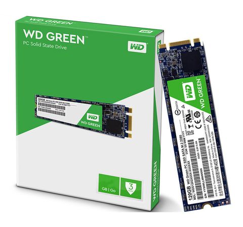 Ổ Cứng SSD M.2 WD 120GB digital green SATA ( WDS120G2G0B)