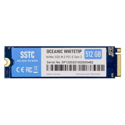 Ssd Sstc Oceanic Whitetip 512gb – Pcie 3.0 X4 Nvme M.2