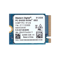  Ổ cứng SSD WD SN530 512GB M2 2230 NVME PCIe Gen 4X4 