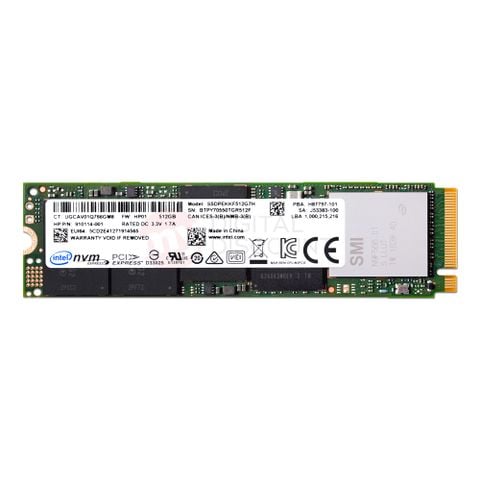 Ssd Intel® Pro 6000P Series 256Gb (M.2 80Mm, 3D1, Tlc)