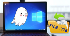  File TIB là gì? Cách ghost máy tính bằng file .tib chuẩn UEFI - GPT 