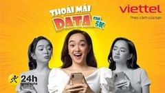  Có ngay 1GB Data tốc độ cao xài trong 24h chỉ với 5000 đồng, đăng ký và trải nghiệm gói cước cực xịn ngay thôi nào! 