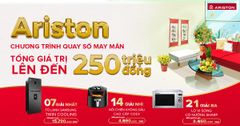  Mua máy nước nóng Ariston - Nhà luôn ấm, Tết này ấm no 