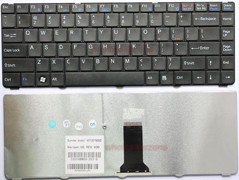 Bàn Phím Keyboard Sony Vaio Vgn-Sr13/B