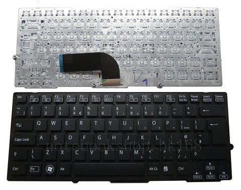 Bàn Phím Keyboard Sony Vaio Vgn-Sr190Ebj