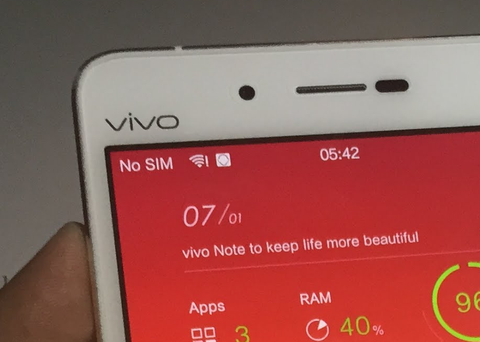 Camera Trước Vivo X5